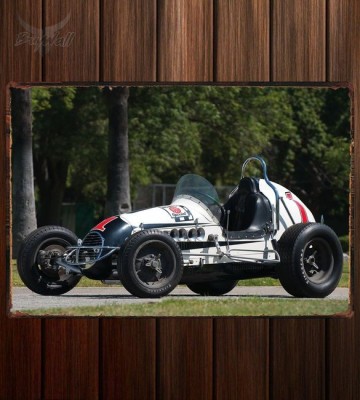 Металлическая табличка Watson Offenhauser Sprint Car